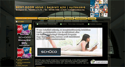 Desktop Screenshot of muanyag-ablak-ajto.com
